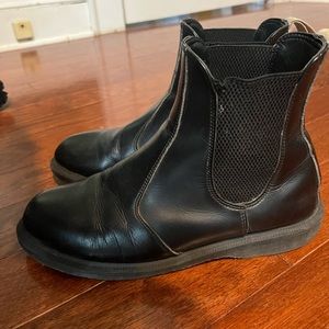 Vegan Chelsea doc martens